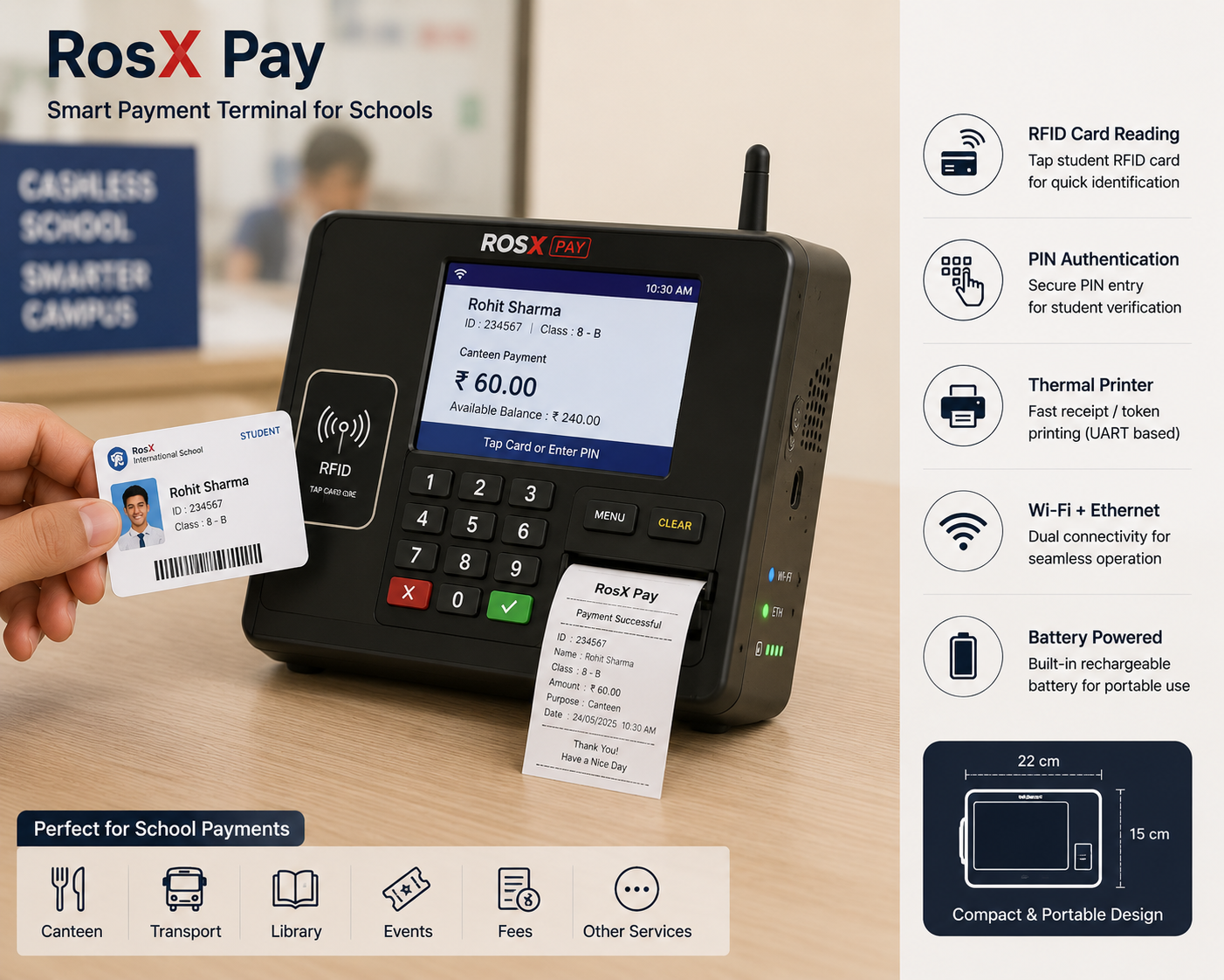 RosX Pay POS Machine